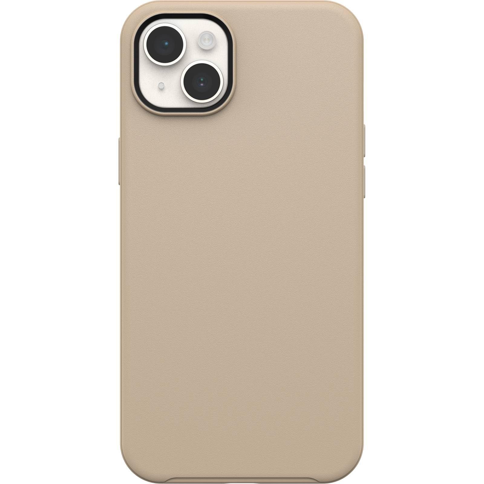 OtterBox iPhone 15 Plus and iPhone 14 Plus Symmetry Series Case - Dont Even CHAI (Brown), Snaps to MagSafe, Ultra-Sleek, Raised Edges Protect Camera &
