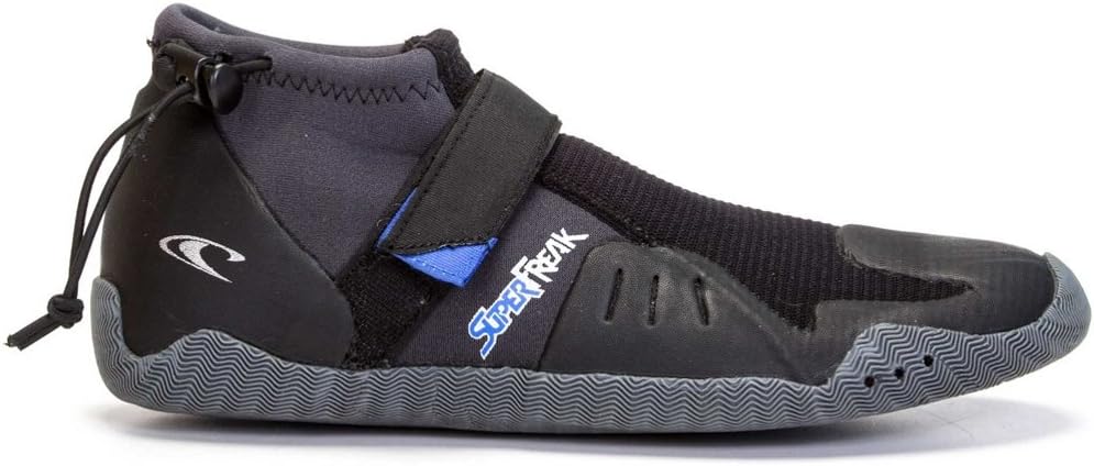 O'Neill Superfreak 2mm Tropical Round Toe Neoprene Boot, Textured Rubber Sole for Surfing, Paddleboarding, Snorkeling