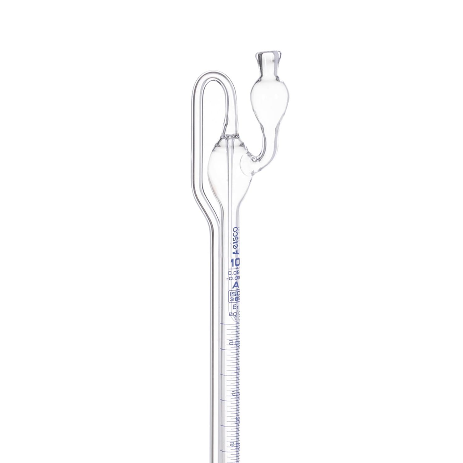 Automatic Zero Burette, 10ml - Class A - 29/32 Joint Size - 0.03±ml Tolerance, 0.05ml Sub. Divisions - 1000ml Reservoir Capacity - Eisco Labs