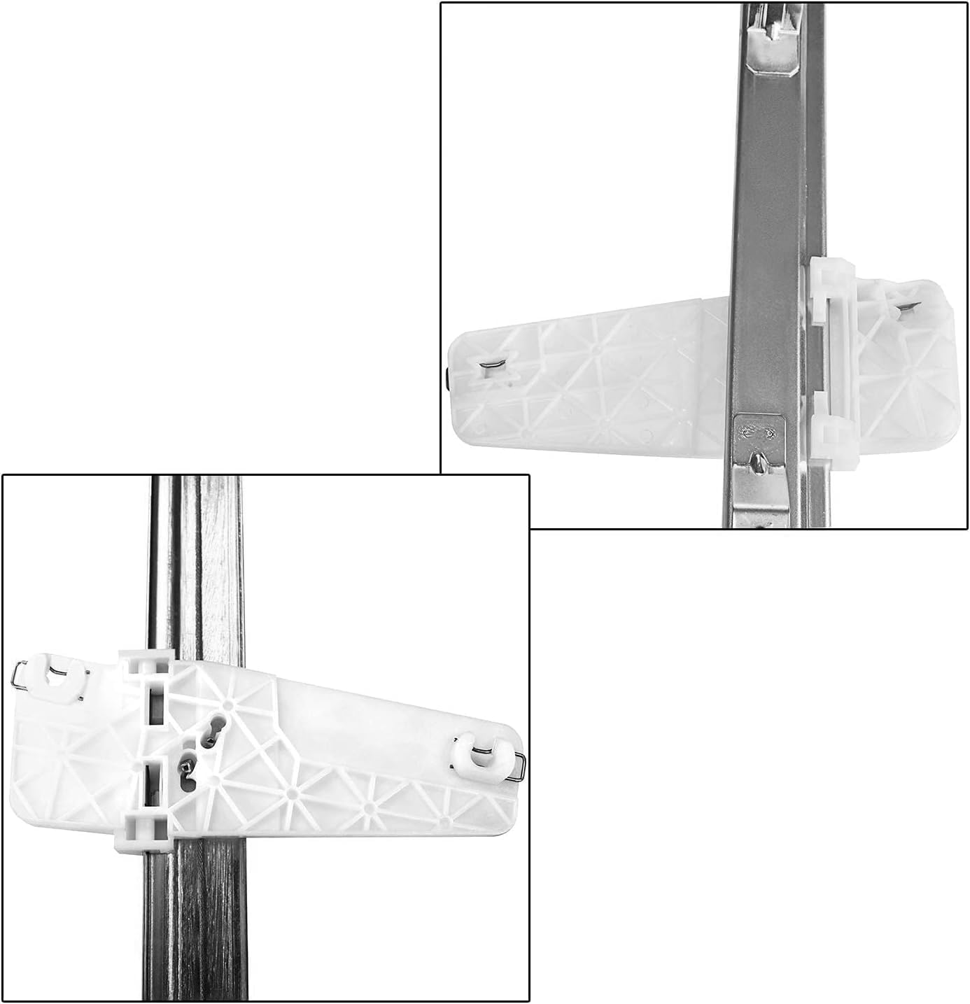 741-557 Power Window Regulator with Motor Front Passenger Compatible with Jeep Grand Cherokee 2000-2004 Replace 55363286AA 2552-6326R