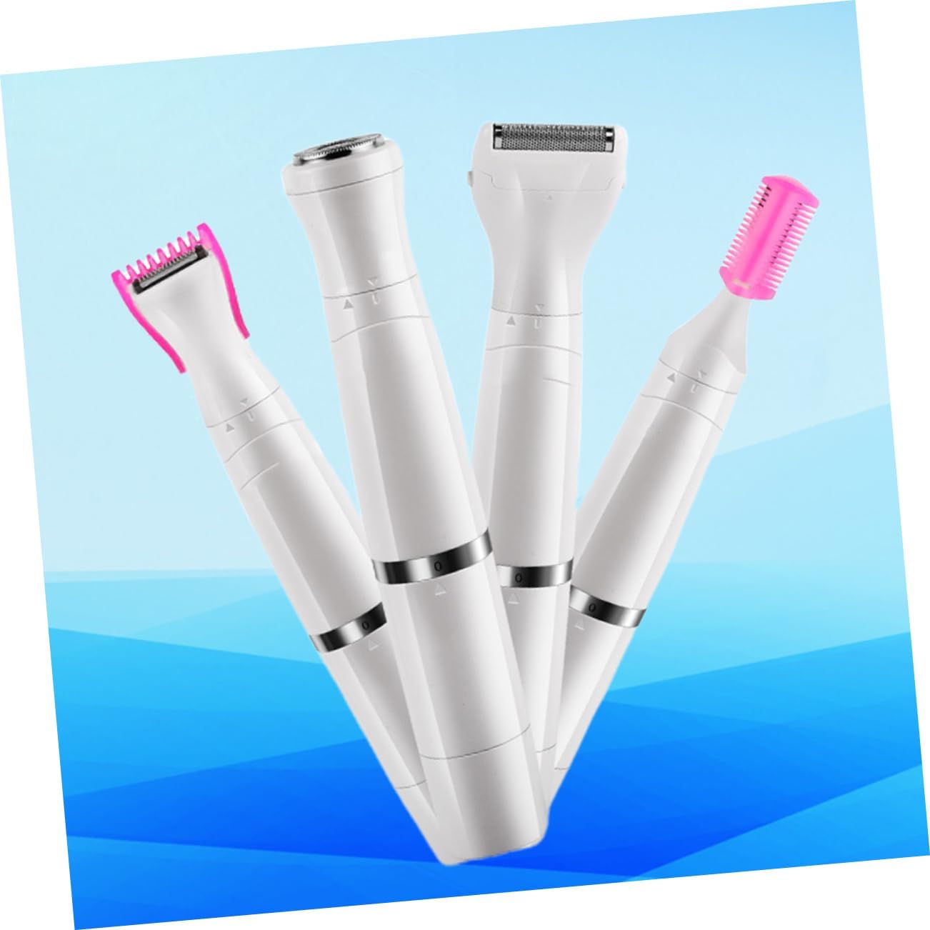 Electric Shaver for Women Armpit Hair Remover Face Chin Upper Lip Body Trimmer Pain USB Rechargeable Washable