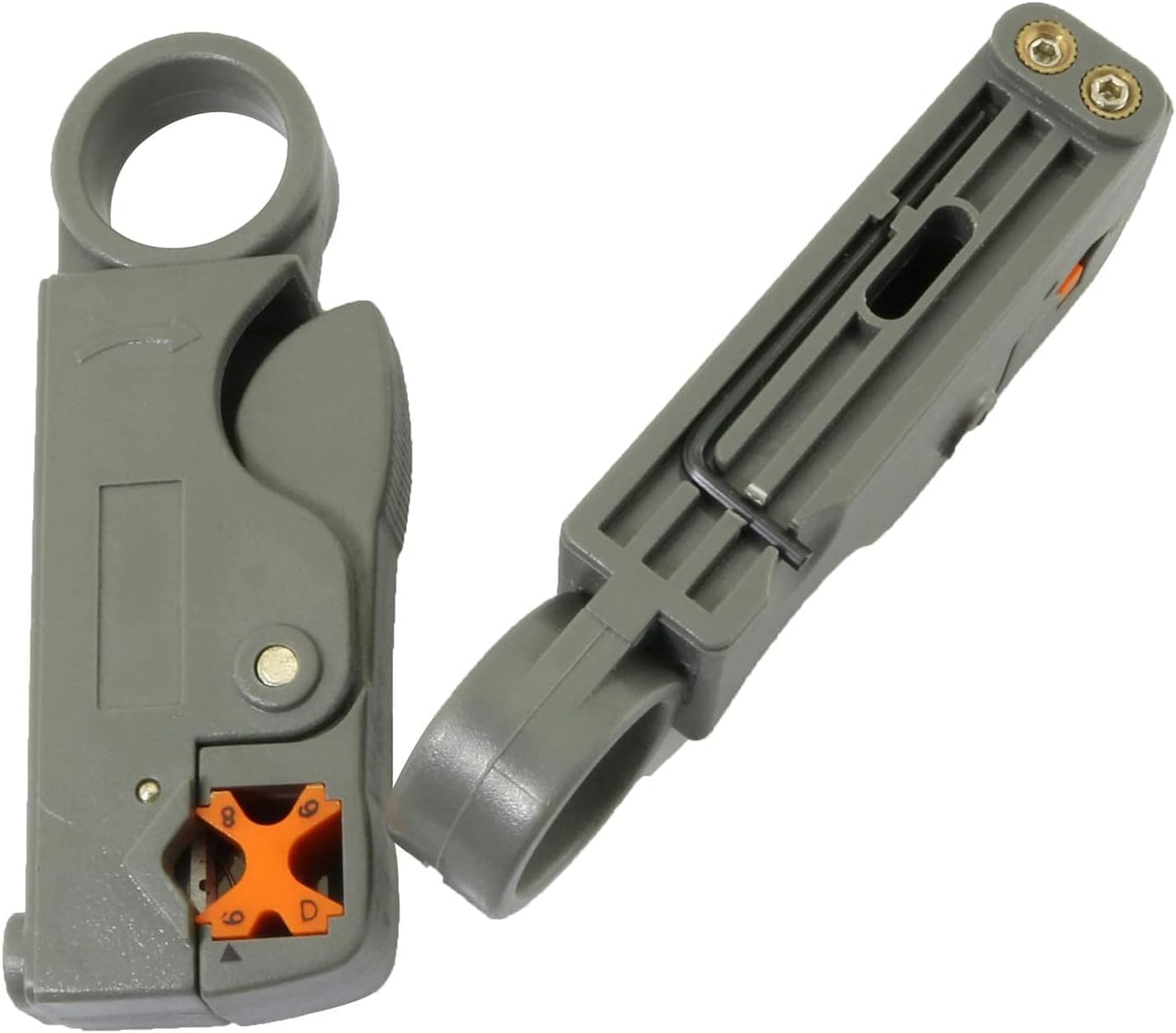 Wire Stripper 2PCS RCA Coaxial Cable Stripper For RG6, RG58,RG59/62 And RG174