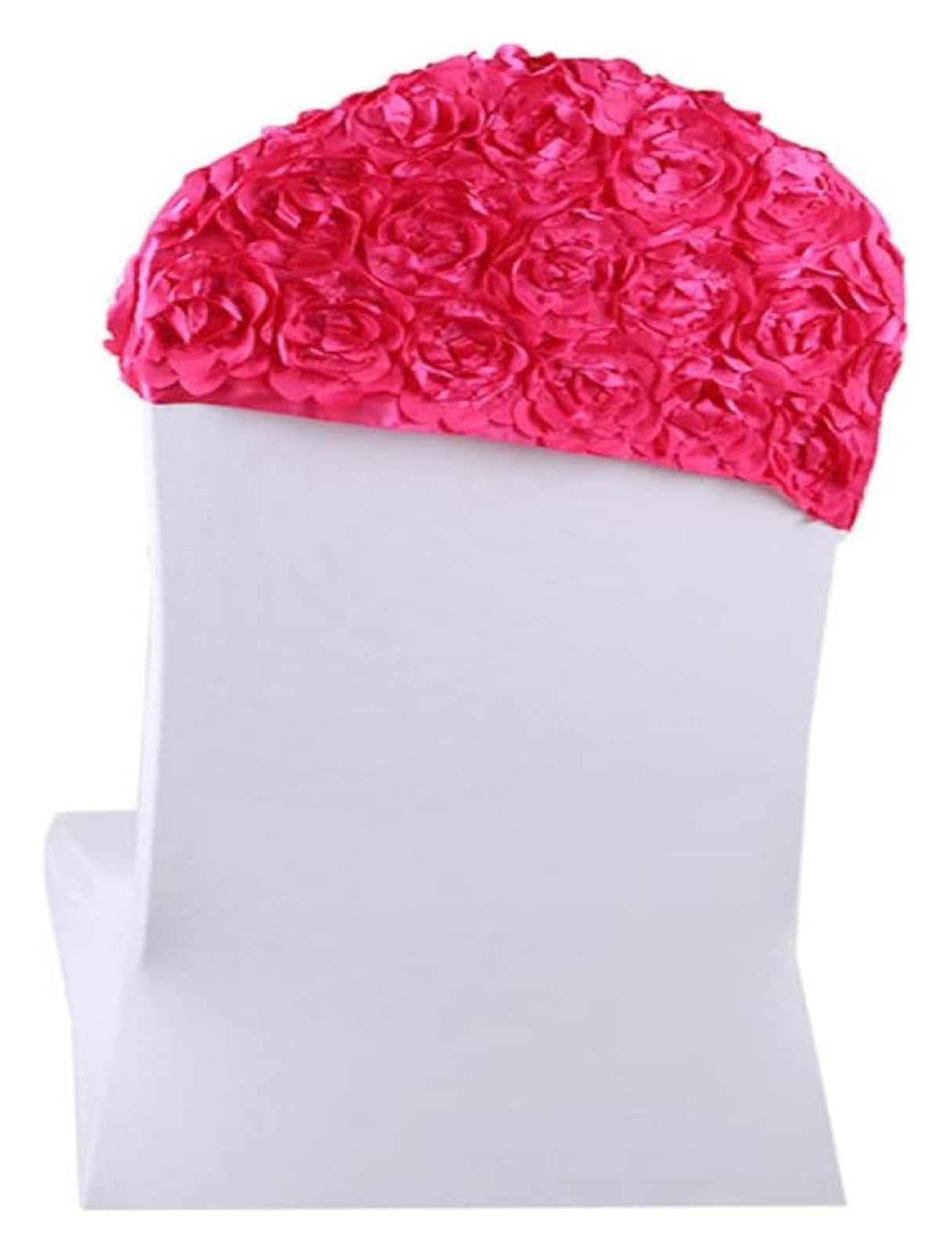 RZQVHBKXWGT chair sashes,10pcs 3D Rose Elastic Spandex Chair Bow Sash Stretch Sashes Band Ribbon For Banquet Hotel Wedding Party,red,10 pcs (Color : Wit, Size pcs)(Rose Red)