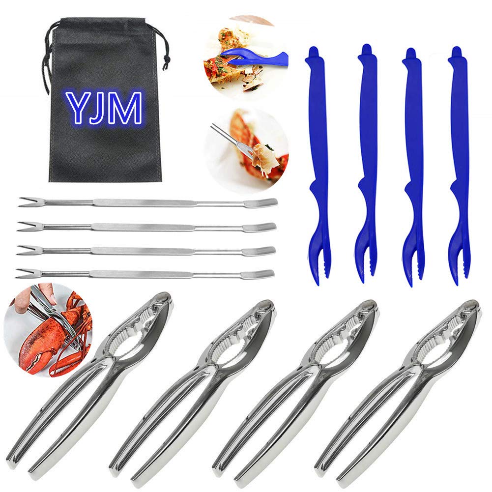 Buy Seafood Tools Set Crab Cracker Forks Nut Lobster Crab Pecan Leg