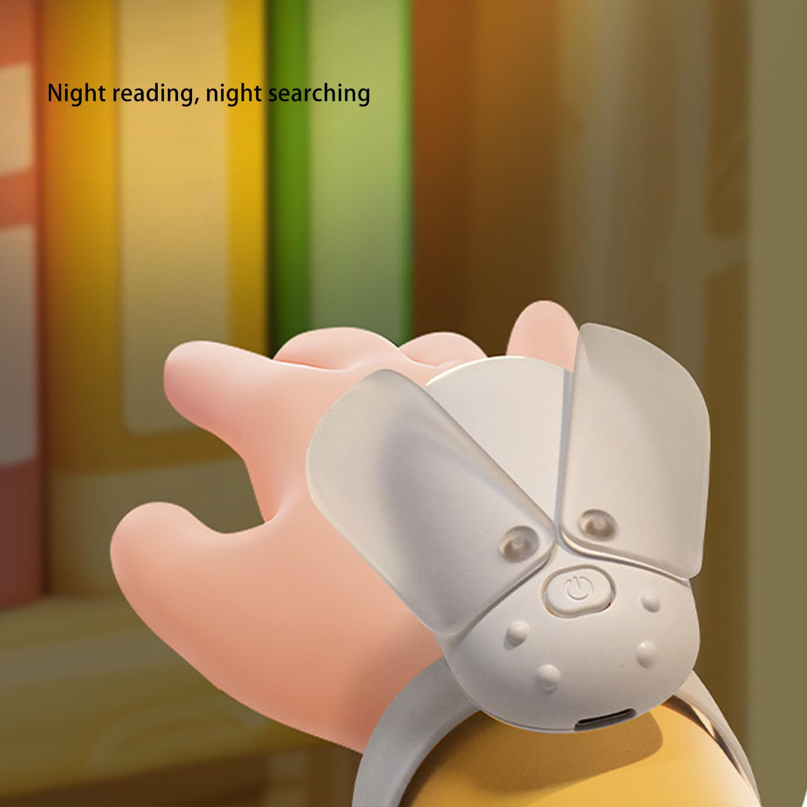 Asixxsix Portable Wrist Light, Soft Light for Reading or Working, Touch Switch, 400mAh Rechargeable Battery, Small Size, Easy to Carry, Portable Wearable Wrist Flashlight