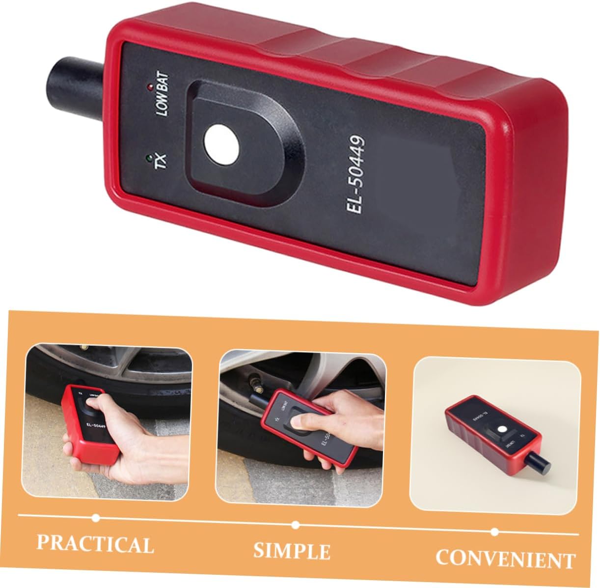 PRETYZOOM 2pcs Tire Pressure Sensor Reset for Programming Tool Tire Pressure Monitor System Tool Car Accessories