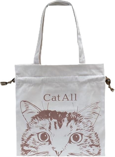 感謝価格　猫柄　パッチワーク　トートバッグ　エコティッシュカバー　巾着 Amazon | [ニコット] 【Cat All】巾着 トートバッグ ネコ グッズ 猫柄