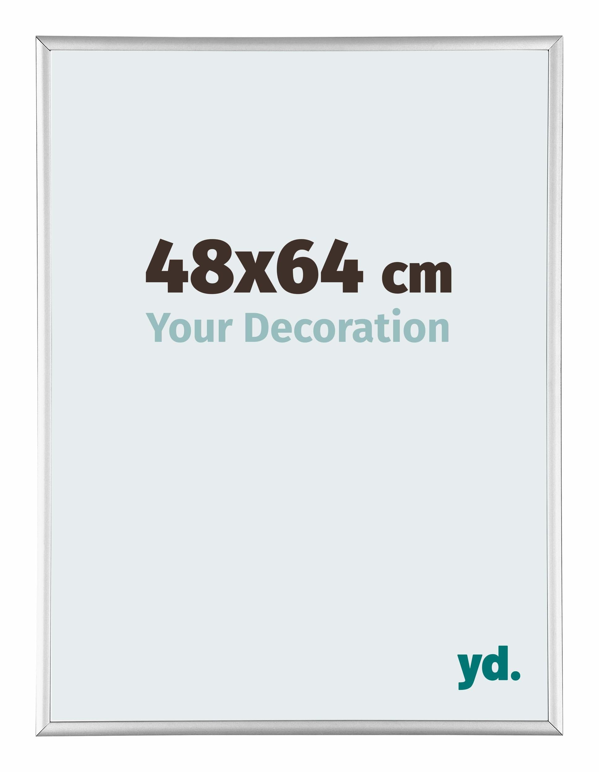 Your Decoration - Puzzle frame 48x64 - Silver High Gloss - Puzzle frame 500-1000 Pieces - Aluminium Photoframe - Kent — image 1