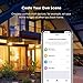 Wifi Smart Switch, Wifi Light Switch 2 Packs, Compatible with Alexa and Google Home, App Remote Control with Timing Funtion, No Hub Required (Neutral Wire Required)