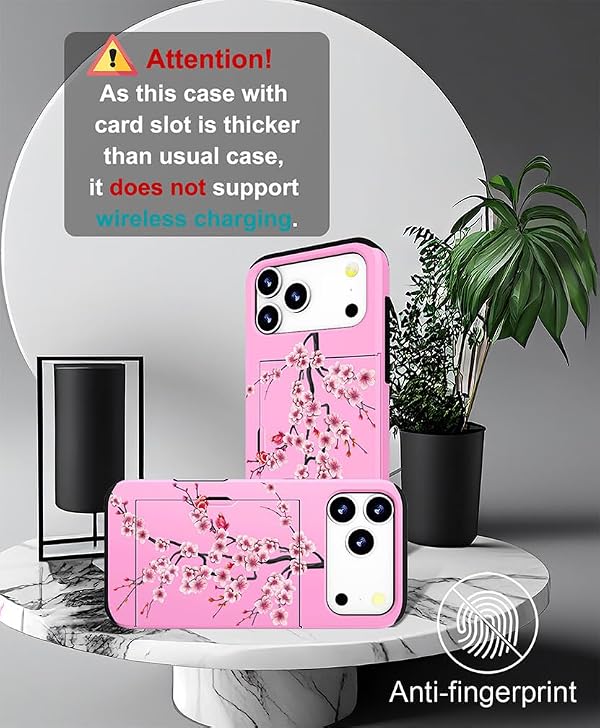 IWONE for iPhone 17 Pro Case - Pink Blooming Sakura Cherry by IWONE - Used condition - Image 5