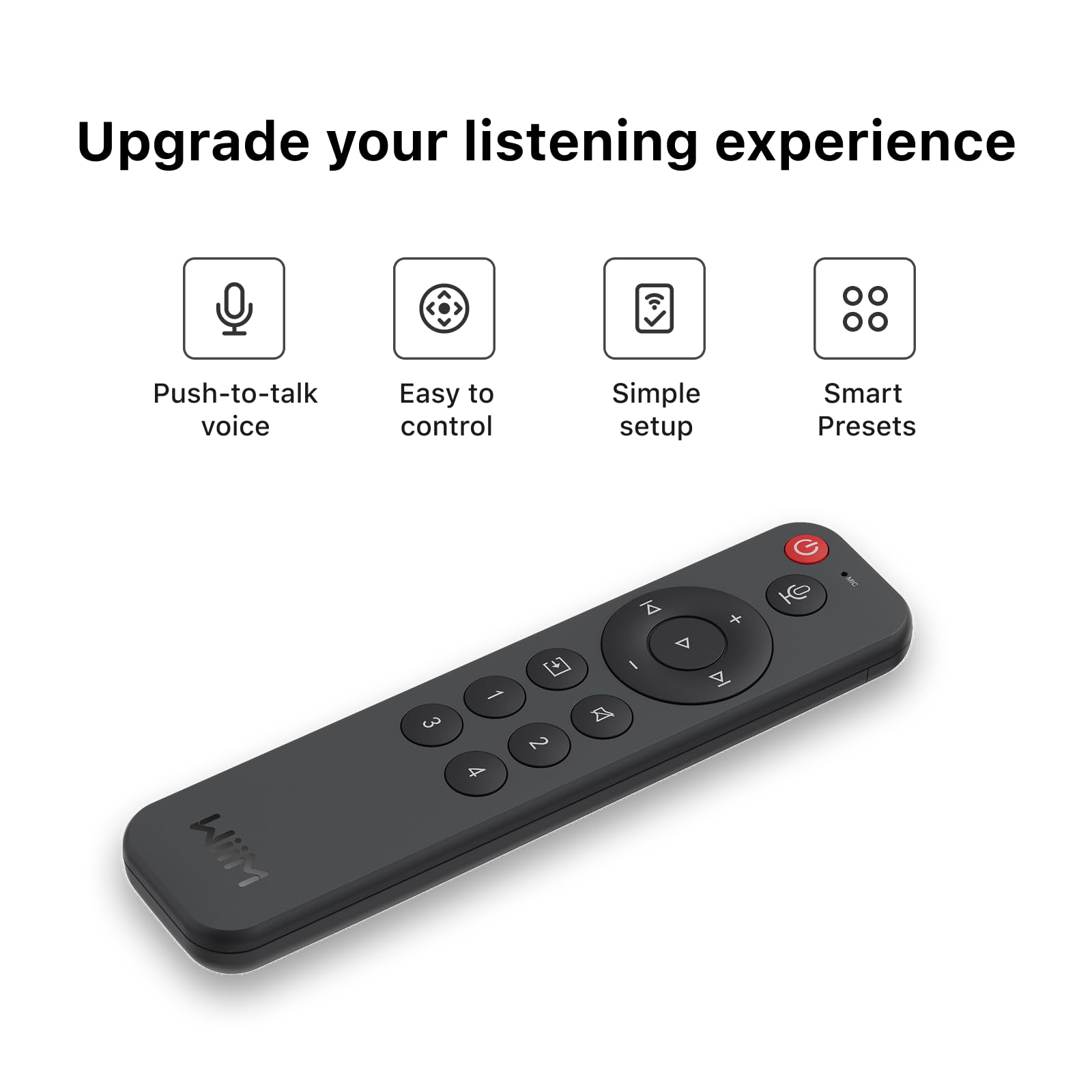 Amazon | WiiM ボイスリモコン、WiiM MiniおよびProオーディオ