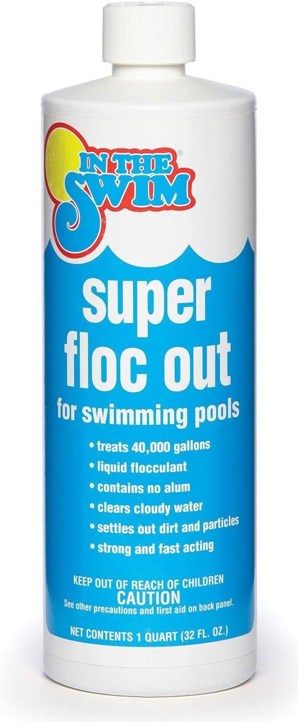 In The Swim Super Floc Out – Drop the Gunk, Ditch the Cloud, Dive Into Clear Water – 1 Quart