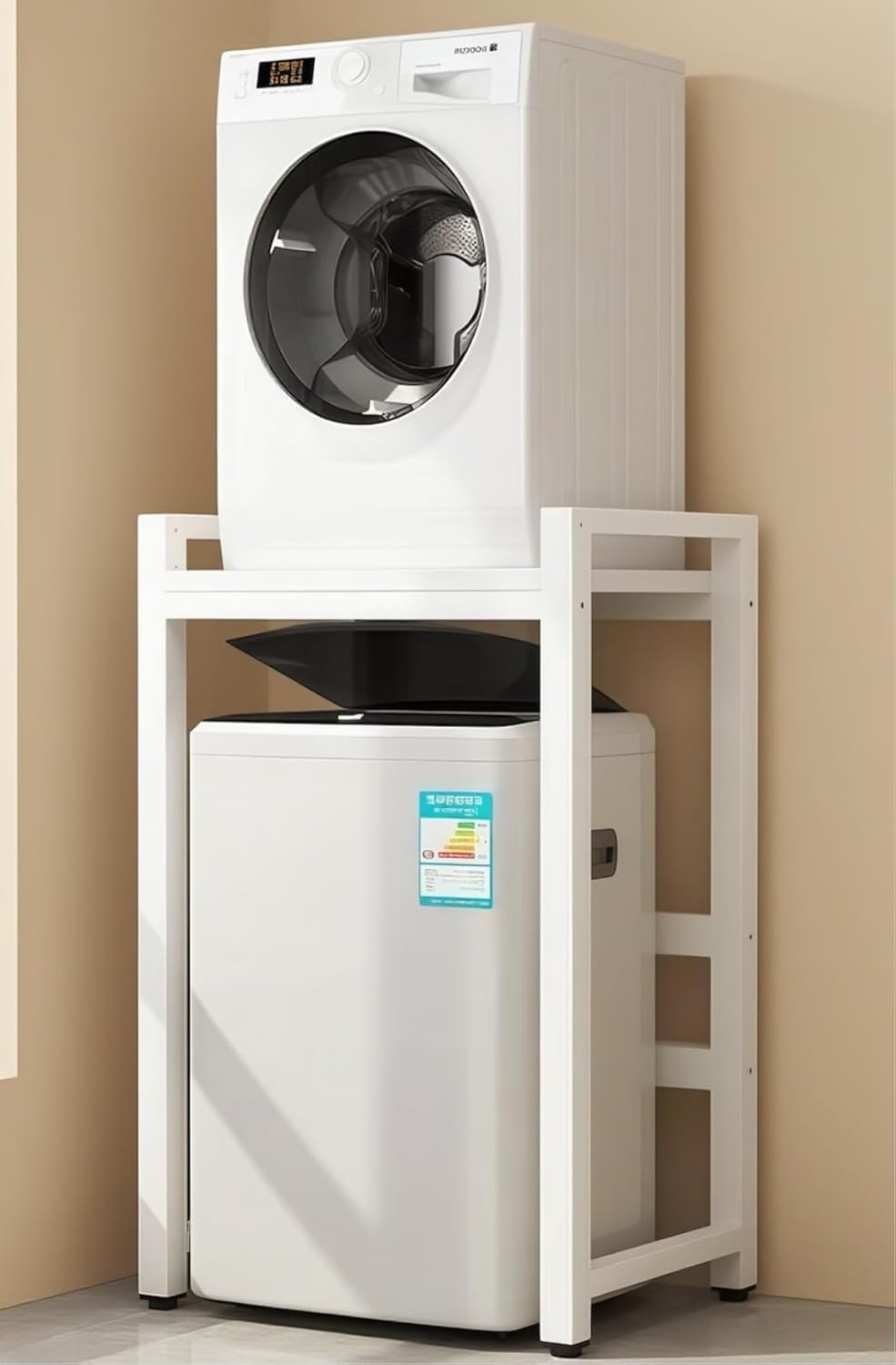 Amazon｜TUIYIDUO 乾燥機ラック 洗濯機収納フレーム 乾燥機スタンド 耐