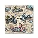 Vintage Motorcycles On Route 66 1 by Jean Plout, 24x24-Inch Canvas Wall Art