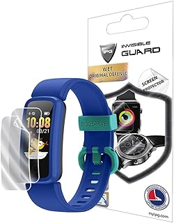 IPG for BIGGERFIVE Vigor Kids Fitness Tracker for Kids Hydrogel Screen Protector (4 Units) Invisible HD Clear Film Anti Scratch Guard-Smooth/Self-Healing/Bubble for Vigor