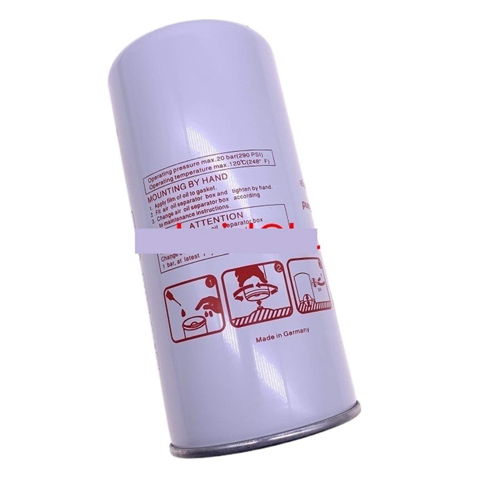 ZVQYSGIW 2pcs 24121212 screw air compressor air oil separator element