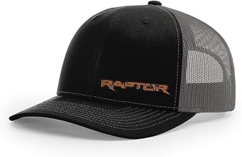 Ford Raptor F150 Truck Logo Side Panel Laser Engraved Leather Patch Richardson 112 Snapback Trucker Hat Cap