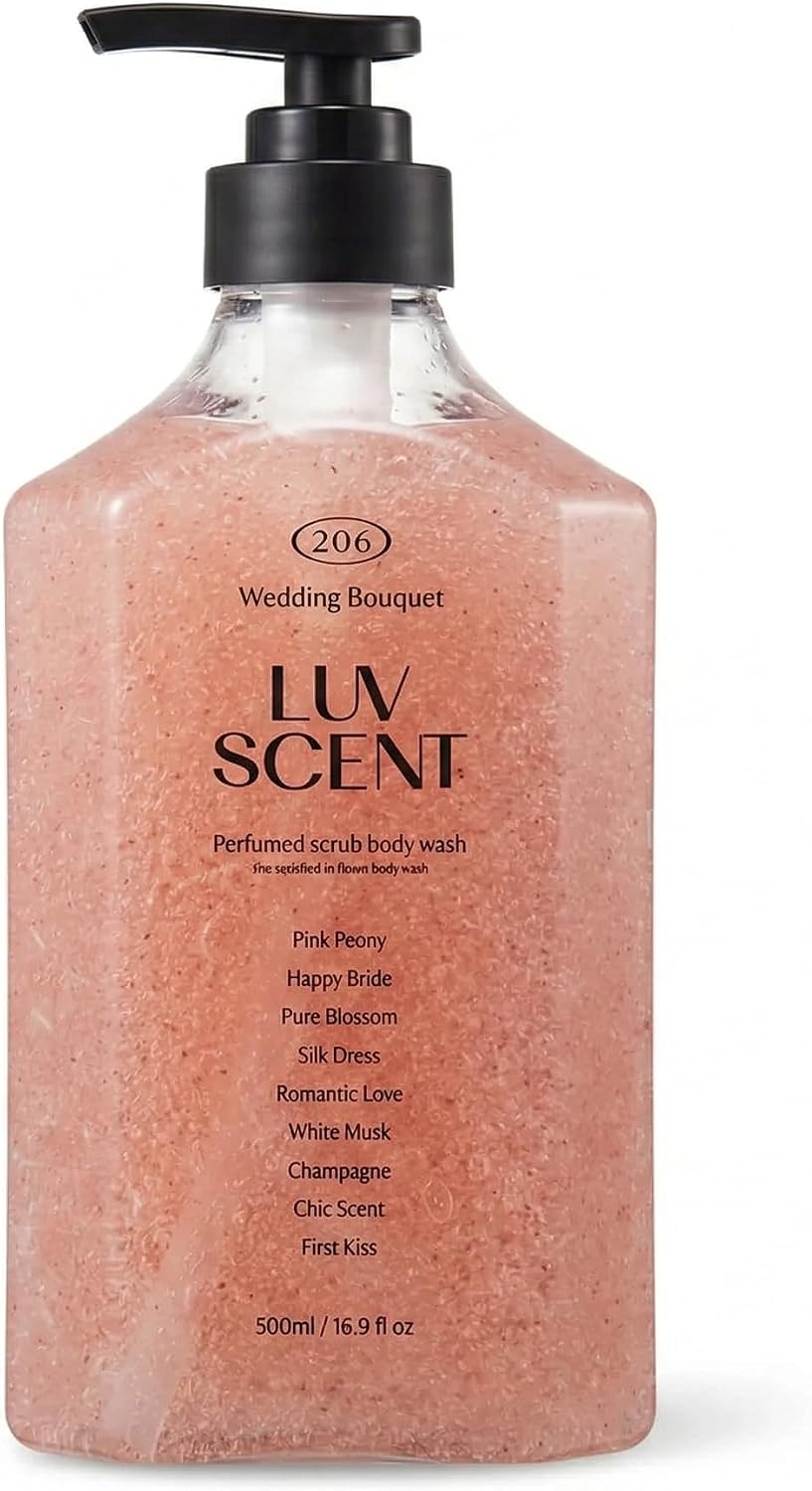 Esfoliante Corporal Perfumado LUV, 500 ml