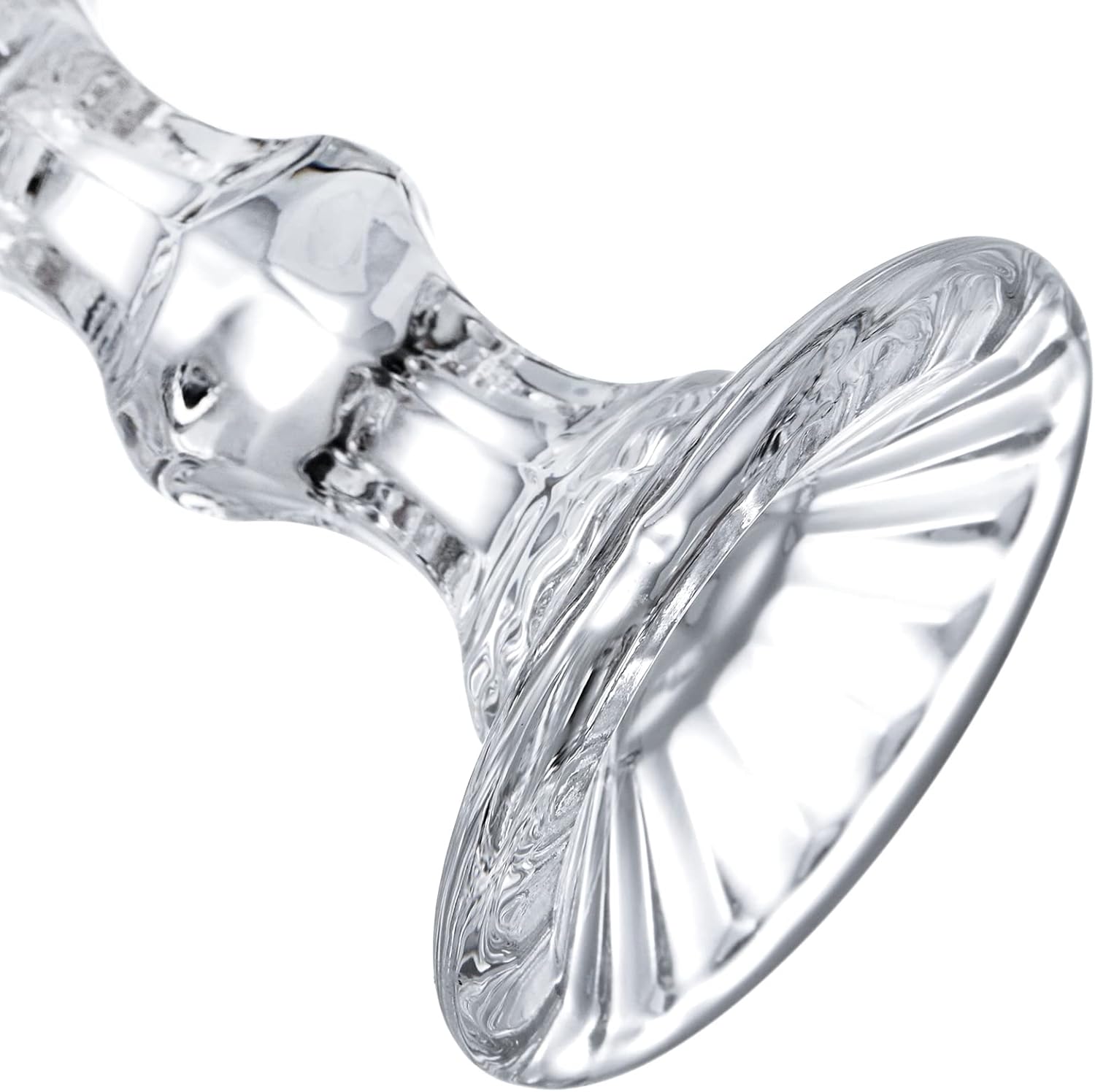 Kingrol 6 Pack 5 Ounces Glass Champagne Flutes, Vintage Sparkling Wine Glasses for Champagne, Cava, Prosecco - Image 4