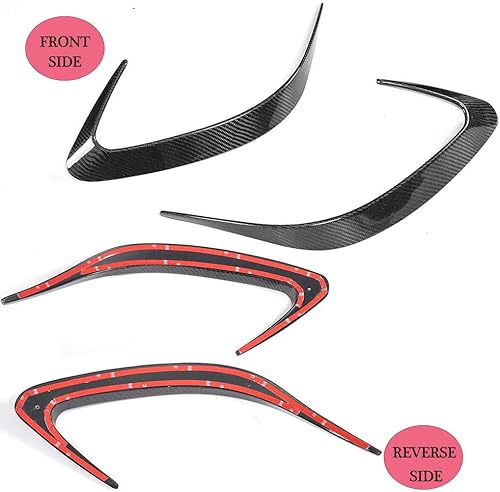 Miniatura 7 de MCARCAR KIT Ventilación de parachoques trasero compatible con Mercedes Benz GLE Class C292 Sport Coupe GLE43 GLE63 AMG 2015-2018 personalizado de