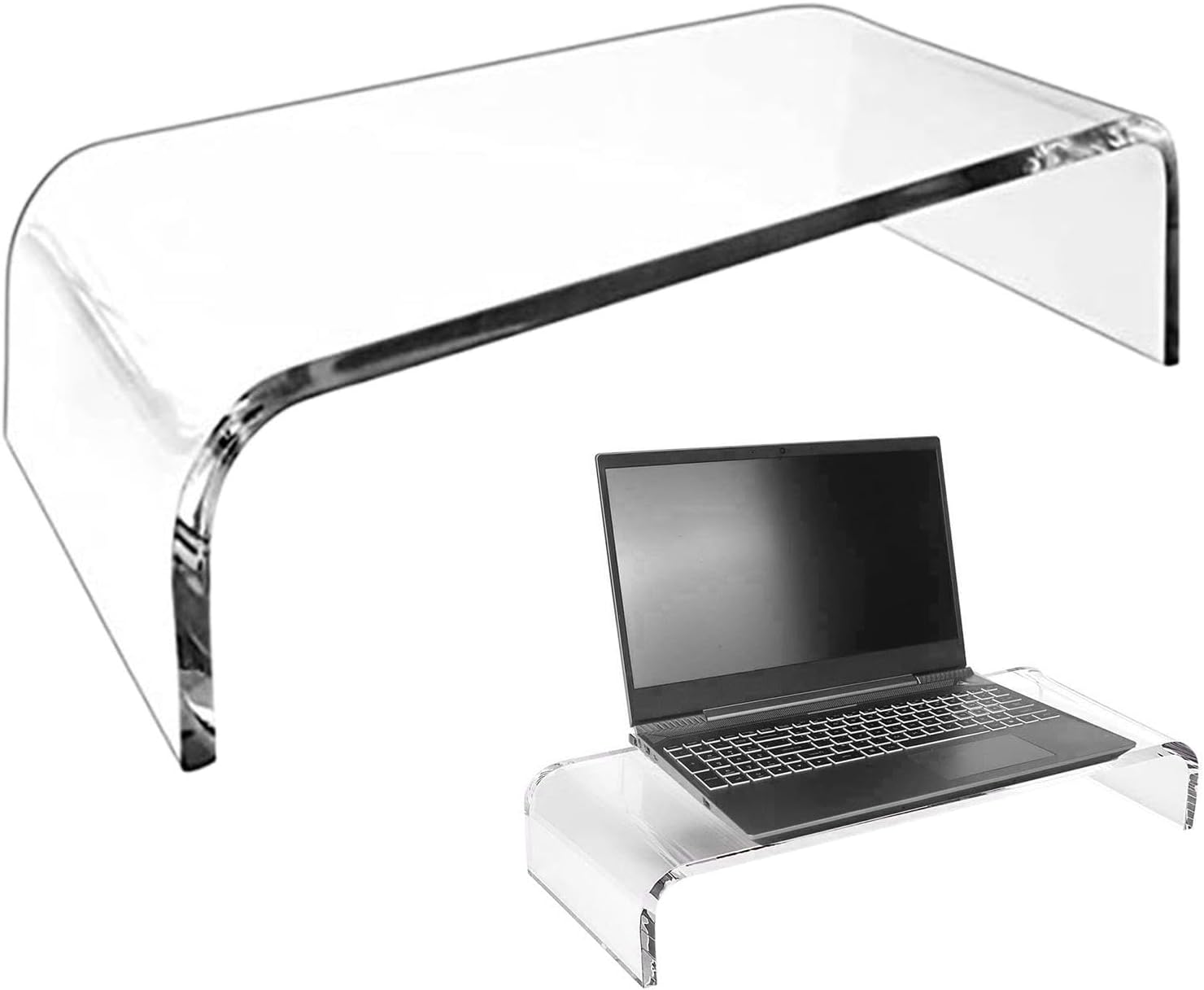 Dificato Computer Monitor Stand Clear Laptop PC Holder Computer Riser dificato-computer-monitor-stand-clear-laptop-pc-holder-computer-riser