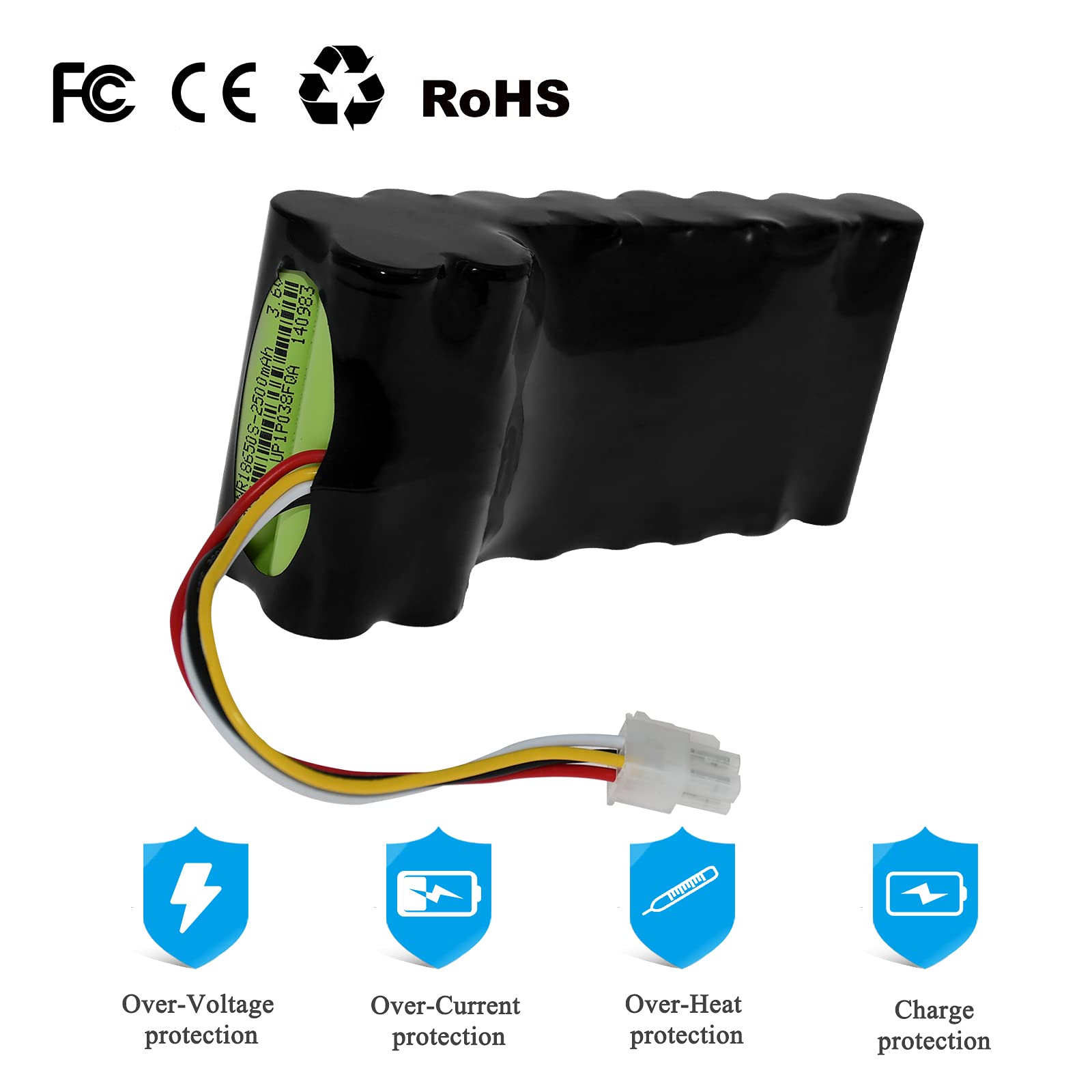 Batterie 18V 5000mAh AUTOMOWER Batterie 18V 5000mAh Pour Robot Tondeuse Husqvarna AUTOMOWER 420/520 - Rechange Haute Capacité Batterie Remplacement 5932473-01 Batterie 18V 5000mAh AUTOMOWER Batterie 18V 5000mAh Pour Robot Tondeuse Husqvarna AUTOMOWER 420/520 - Rechange Haute Capacité Batterie Remplacement 5932473-01