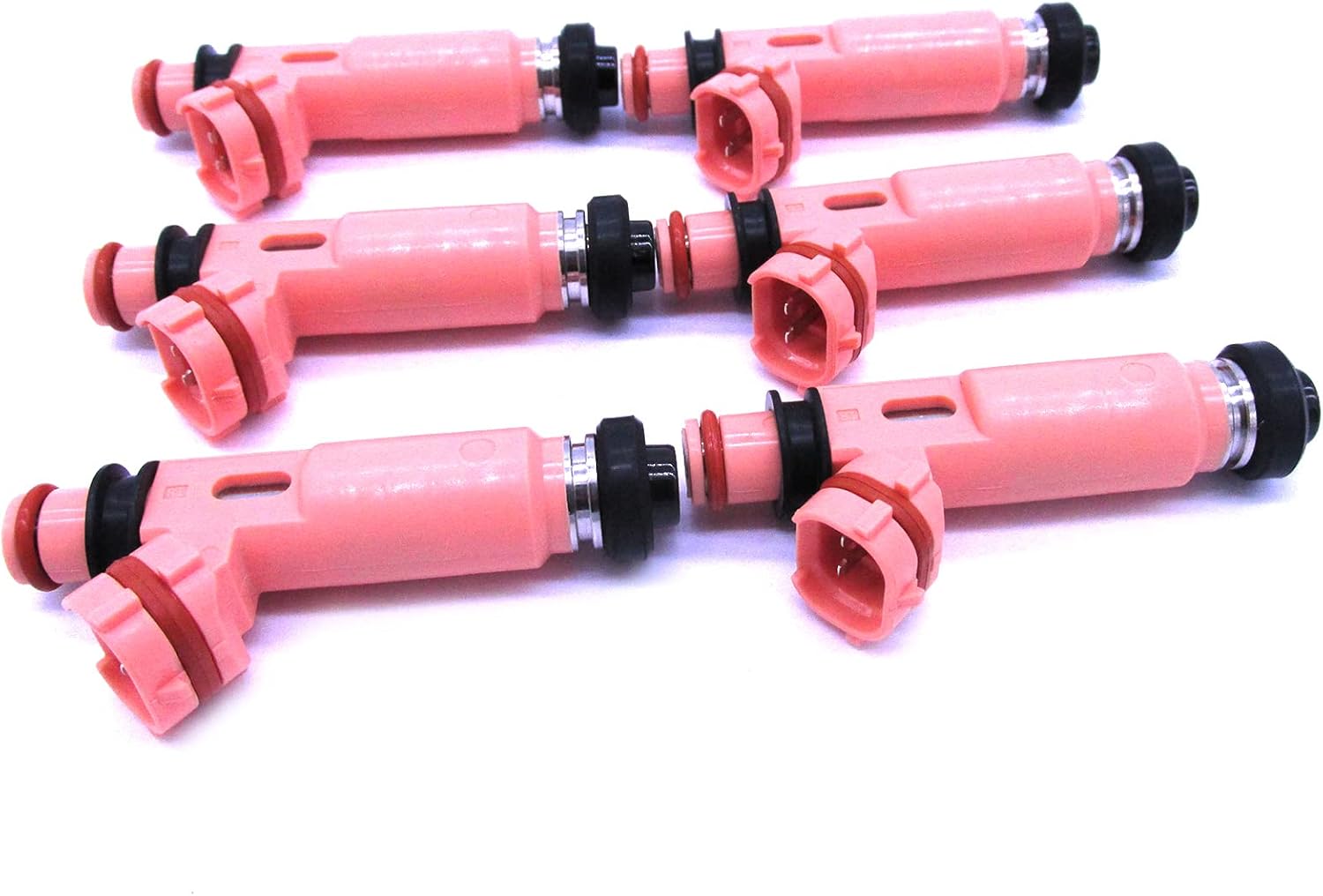 23250-20030 23250-0A020 Fuel Injector Nozzle for Lexus 2004-2006 ES330 for Toyota Sienna 3.3L 2005-07 for Toyota Highlander/Solara 3.3L, 6 pcs