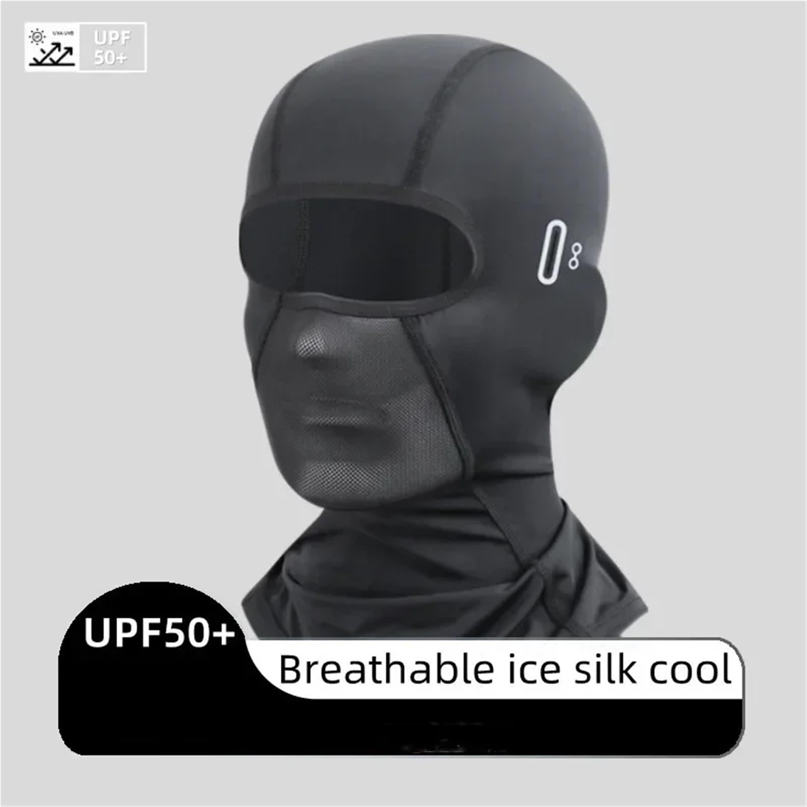 Outdoor-Kapuze, Fahrradhelm, Fahrradhut, Kappen, Herren-Gesichtsmaske, Motorrad, gefüttert, atmungsaktiv, Sonnenschutz FüR Radfahren