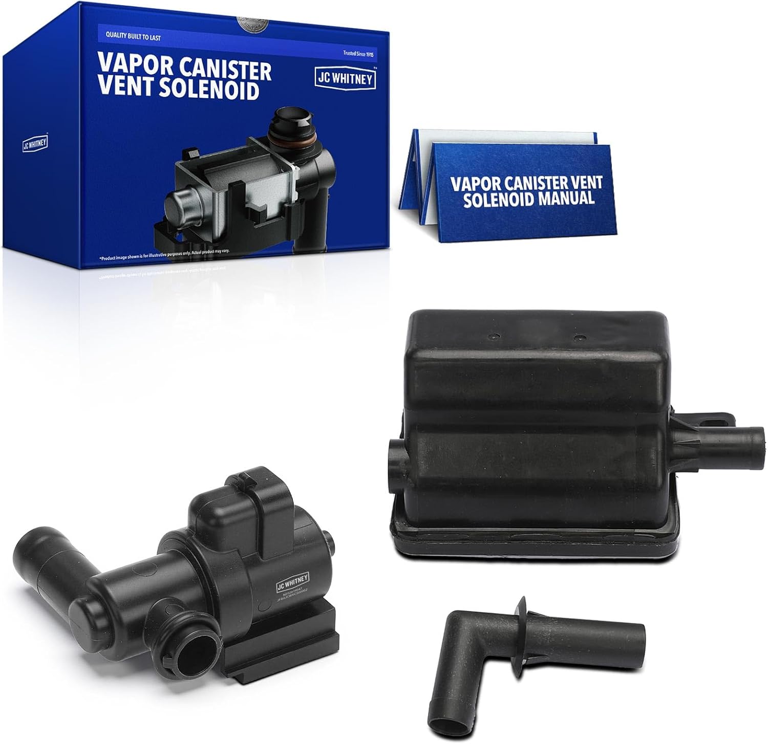 JC Whitney JFBAJCWVCS00052 Vapor Canister Vent Solenoid - Compatible with Kia Rio 2004-2005, Spectra 2004-2009 - 1.6L 2.0L