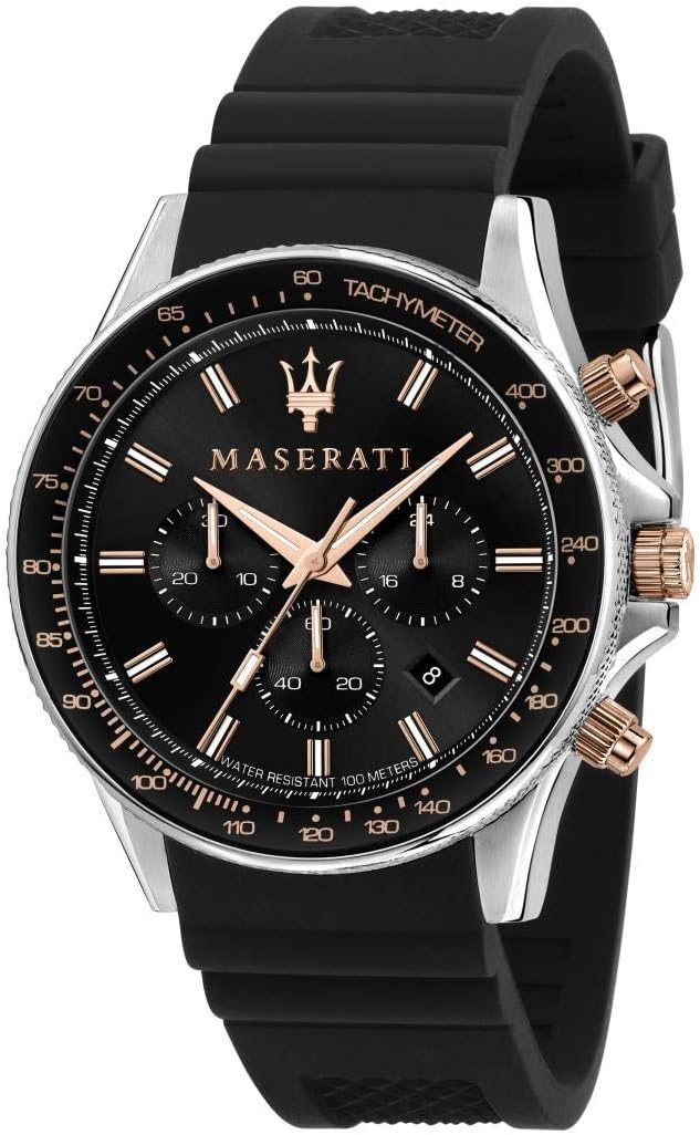 MaseratiReloj Hombre, Colección SFIDA, en Acero, Silicona - R8871640002