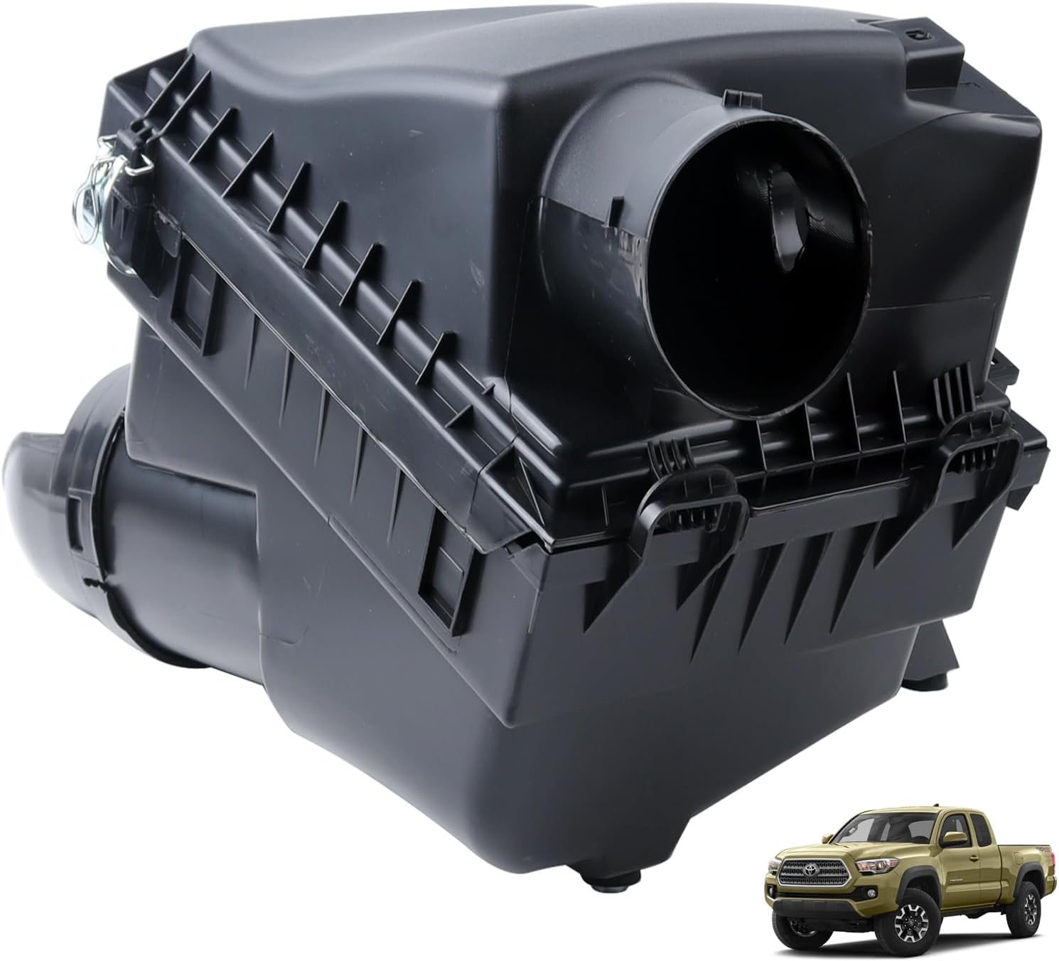 MUCO Air Intake Cleaner Box Housing Compatible for Toyota Tacoma 2015 2016 2017 2018 2019 2020 2021 22 Air Intake Housing Box w/o Filter 17700-0P230