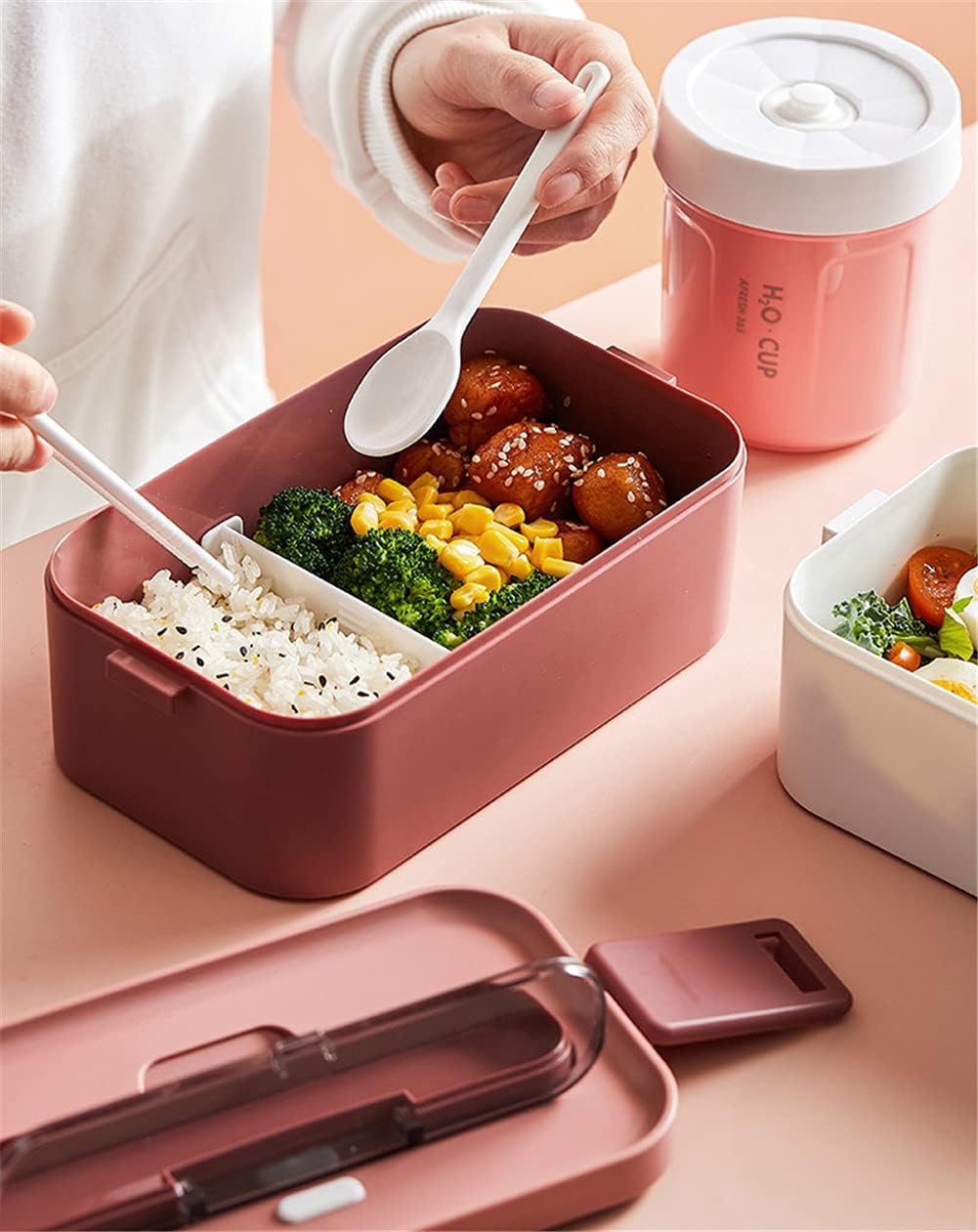 弁当箱 ランチボックス お弁当箱 おしゃれ 遠足女性 ピクニック運動会 べんとう箱 専用バッグ付お箸とスプーン付き 子供 男女兼用 軽量 男子 学生 オフィス オシャレ ピンク 一段a 大容量 職人 弁当箱 ランチボックス お弁当箱 おしゃれ 遠足女性 ピクニック運動会 べんとう箱 専用バッグ付お箸とスプーン付き 子供 男女兼用 軽量 男子 学生 オフィス オシャレ ピンク 一段a 大容量 職人