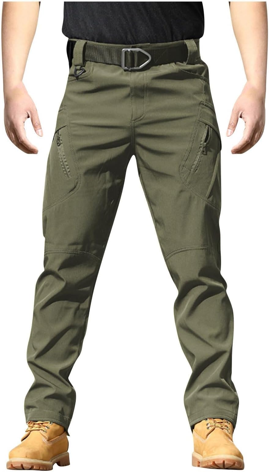 Cargo Pants Men Waterproof Relaxed Fit Big and Tall Pants with Multi Pockets Stretch Ripstop Hiking Trousers 2026