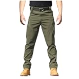 Tactical Cargo Pants for Men Ripstop Water Resistant Camo Hiking Pants Stretch Lightweight Work Pant Multi Pockets