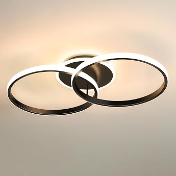 Melayr LED Ceiling Light 36 W 4320 lm 55 cm 3000 K / 4500 K / 6500 K | Modern Ceiling Light CRI&ge;80 Ceiling Light for Living R