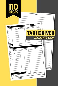 Taxi Driver Accounts Book