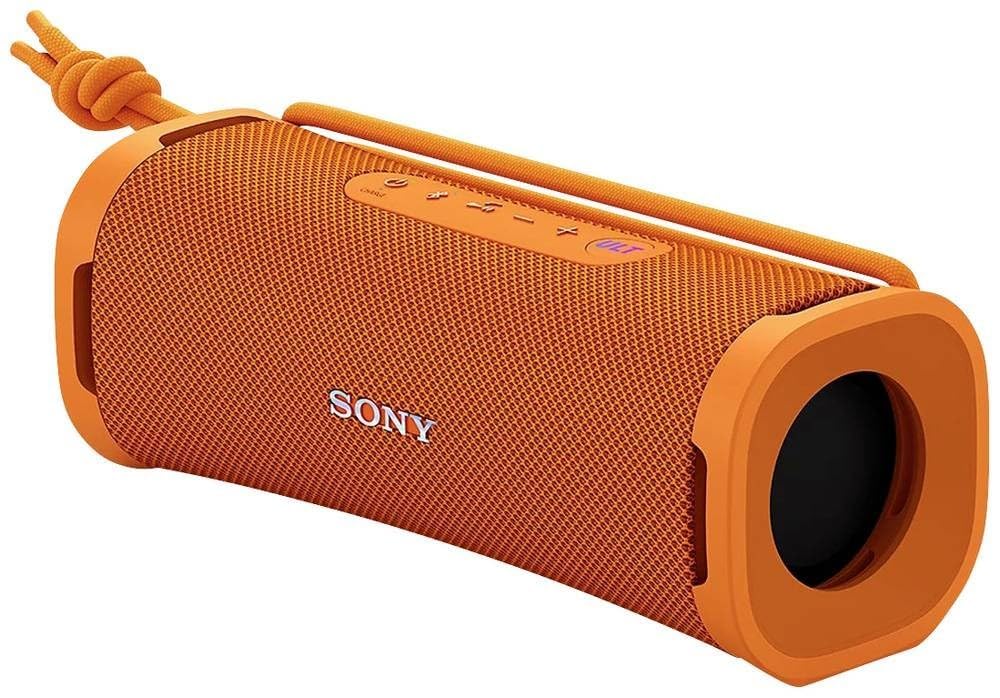 Sony ULT FIELD 1 | Speaker portatile wireless Bluetooth con ULT POWER SOUND, bassi profondi, IP67, impermeabile, antipolvere, antiurto, batteria da 12 ore, qualità chiamata chiara, viaggio - Arancio