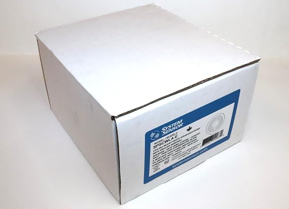 System Sensor - SPSCWLA-E - Ceiling Mount white speaker/strobe with english wording