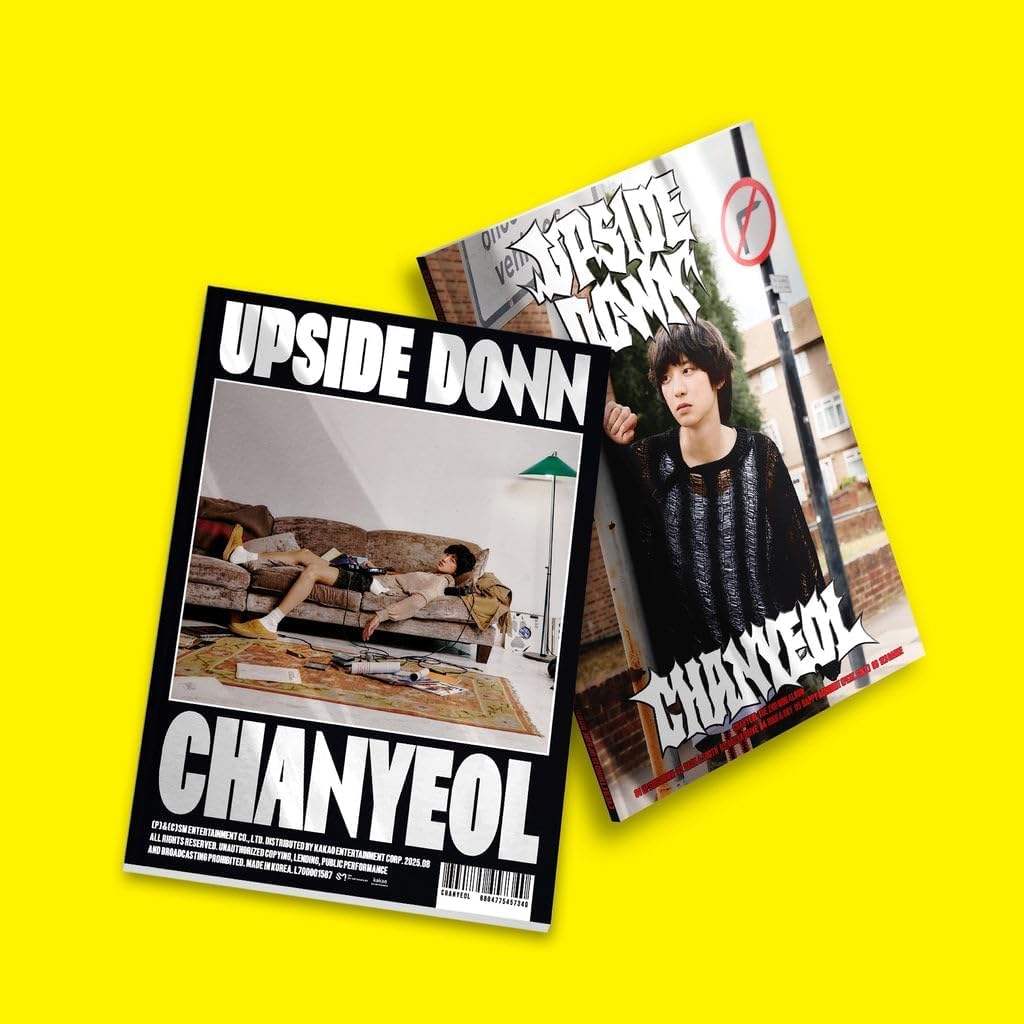Chanyeol 2ème mini album à l'envers Livre photo OFF ver le cadeau idéal pour fan