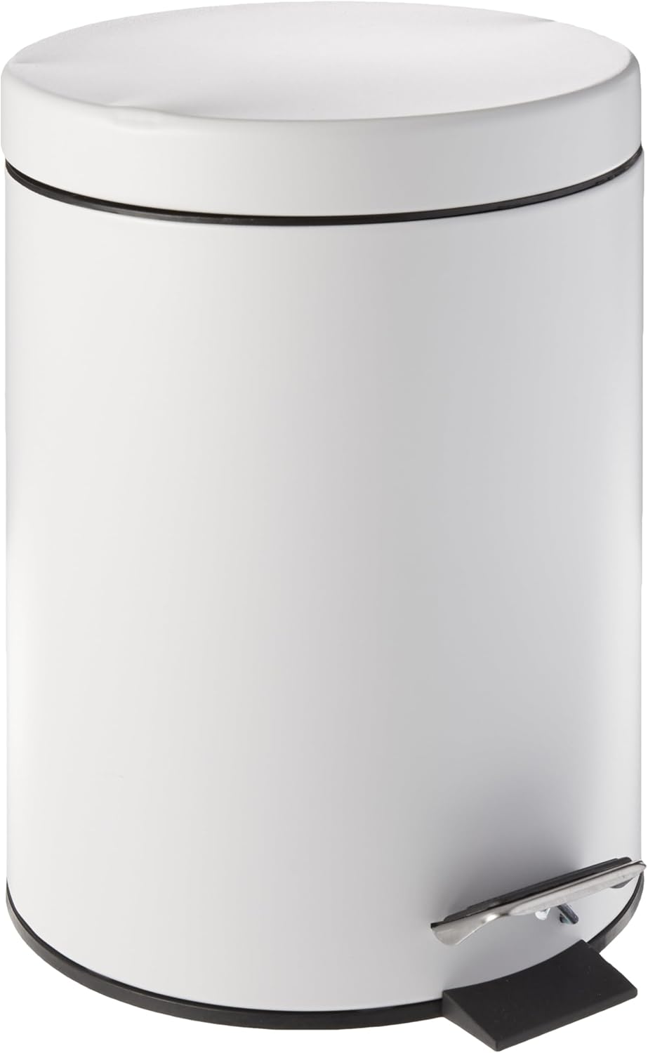 Modful 1.3 Gallon / 5 Liter, Steel Step Trash Can with Removable Inner Bucket