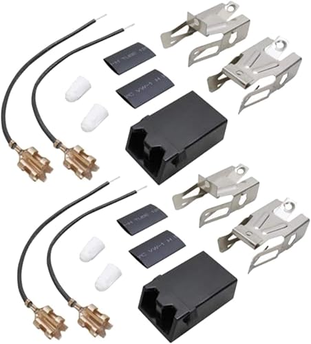 Miniatura 6 de 330031 Juego de 2 enchufes universales para elemento de estufa encaja en quemador de estufa eléctrica Whirlpool Kenmore, kit de receptáculo