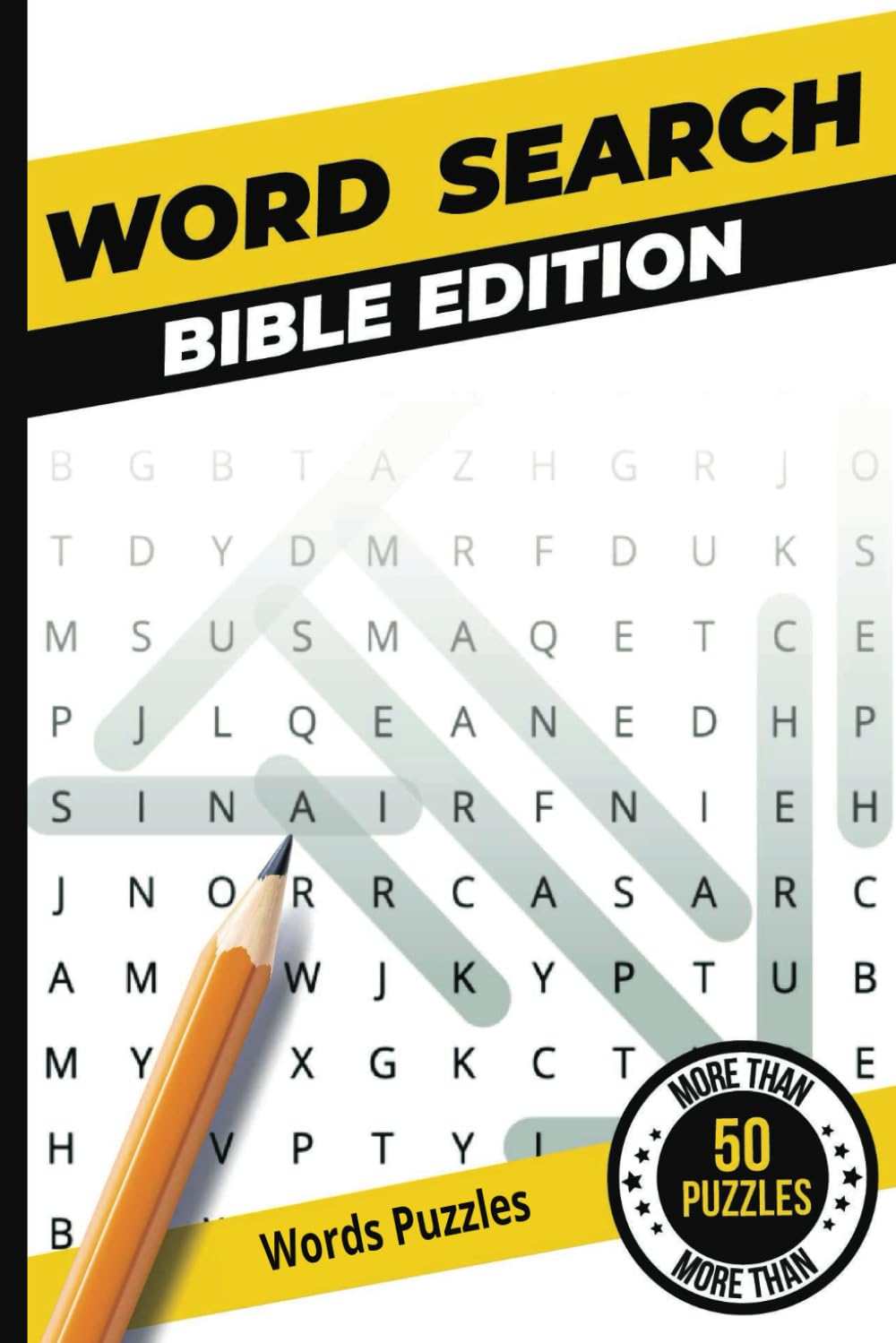 Biblical Word Search: Christian word search books for adults, Biblical crossword puzzle books for teens, Brain games, 50+ puzzles, devotional time with the lord finding bible words