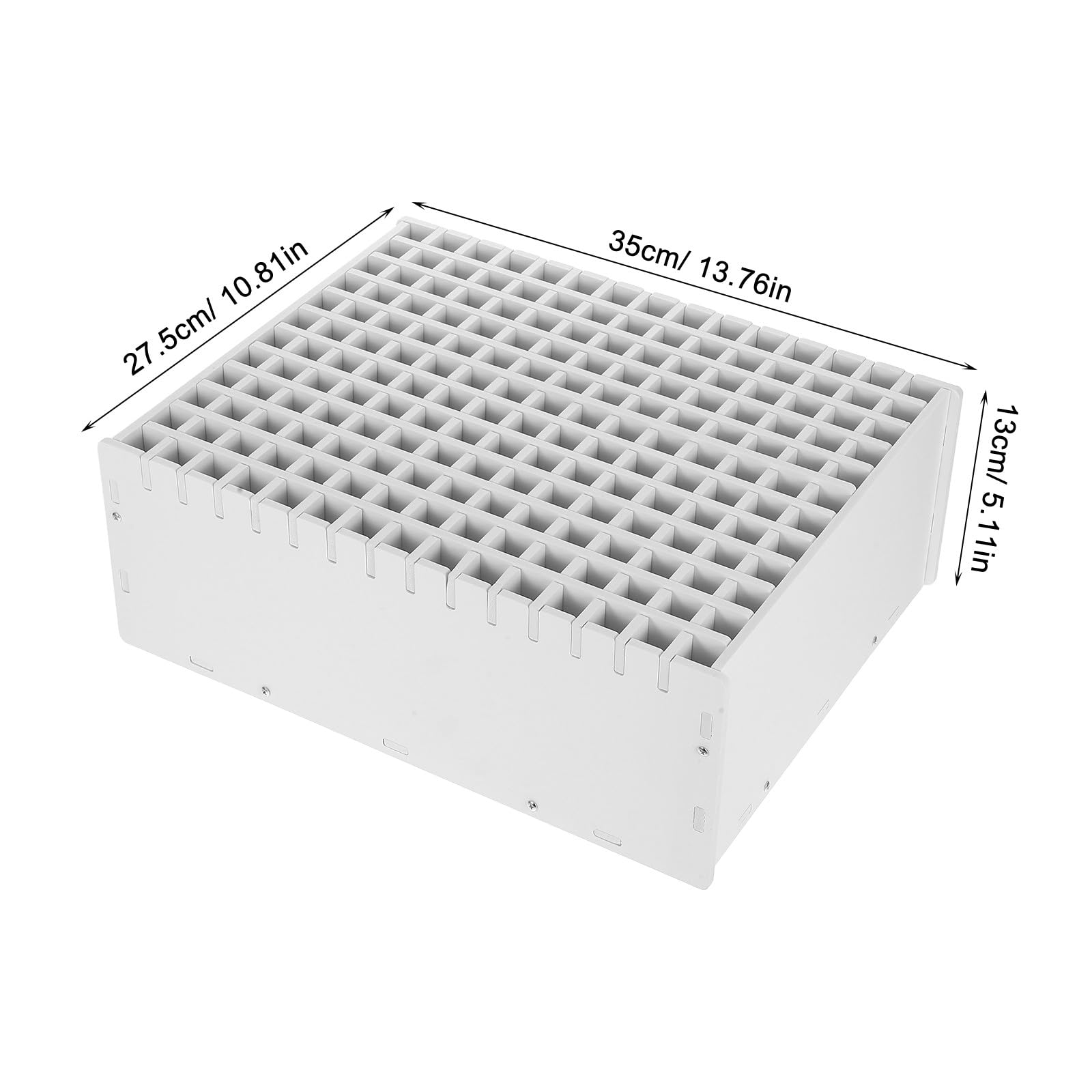 Cabilock Portapenne in Plastica da Scrivania Contenitore per Pennarelli e Pastelli Organizer per Cancelleria da Adatto per Casa e Aula