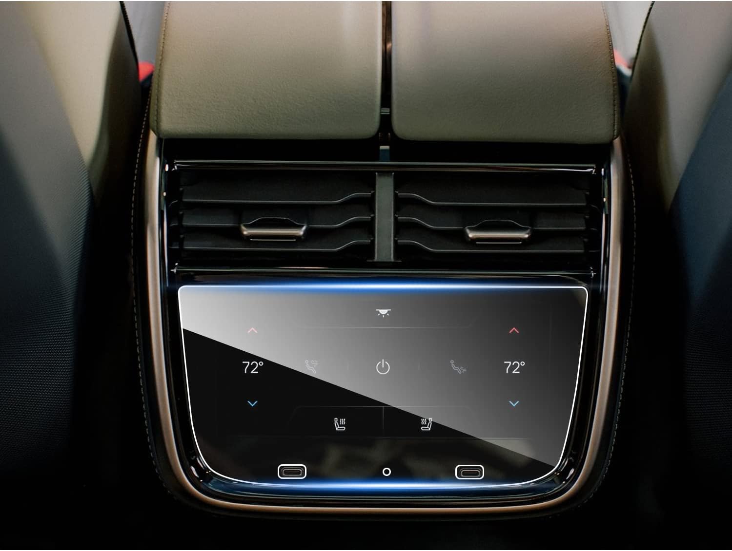 LFOTPP [2PCS] 2024 Ram Screen Protector 8.4-Inch For 2013-2023 2024 Ram 1500 2500 3500 Uconnect PET Plastic Navigation Center Touch Media Screen Protector 2023 Ram Accessories Anti-Scratch