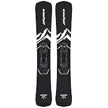 Skiboards Powder by Snowfeet | 99 CM | Skiblades Snowblades Short Skis