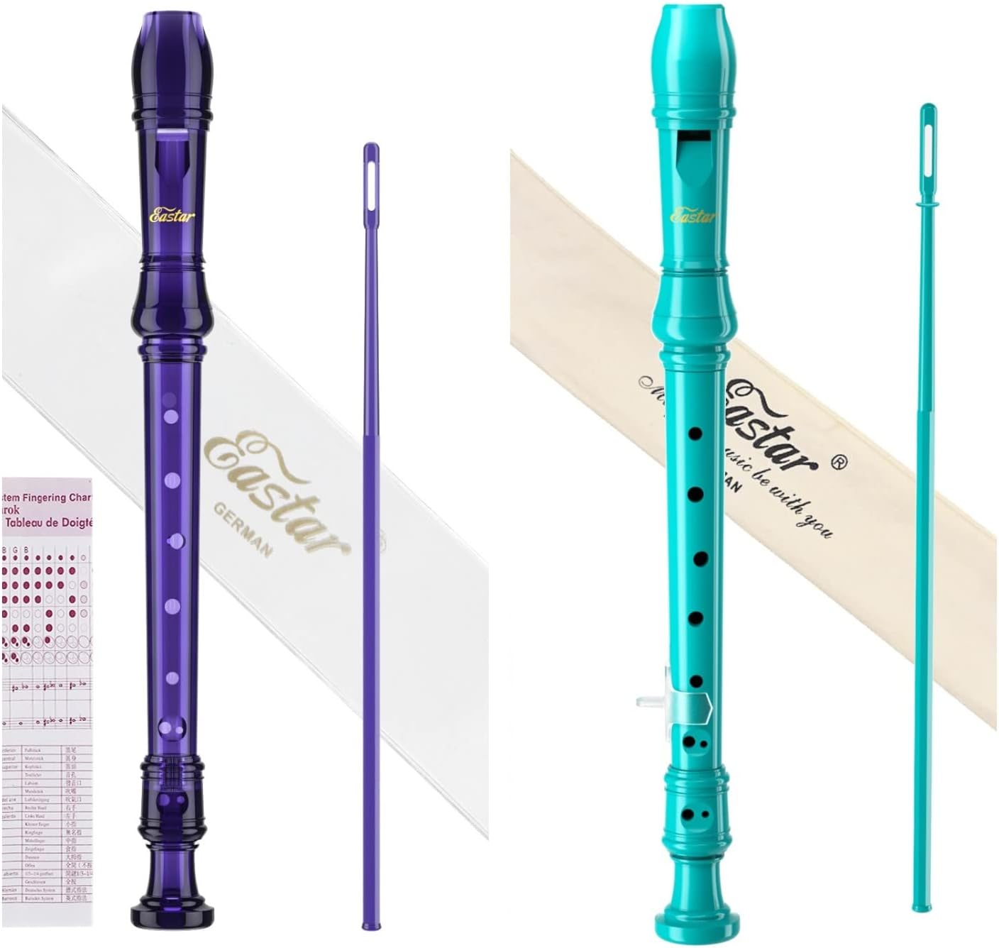 Eastar Soprano Recorder for Beginners Kids, German style C