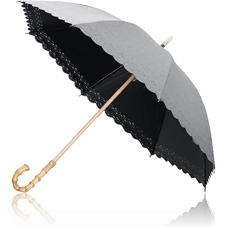 Amazon Co Jp Ombrage 完全遮光 100 日傘 ショートパラソル 親骨50cm エッジライン ネイビー Uvカット100 Upf50 紫外線対策 遮熱加工 梅雨 ゲリラ豪雨 夕立 高強度 水をはじく テフロン加工 超撥水 服 ファッション小物