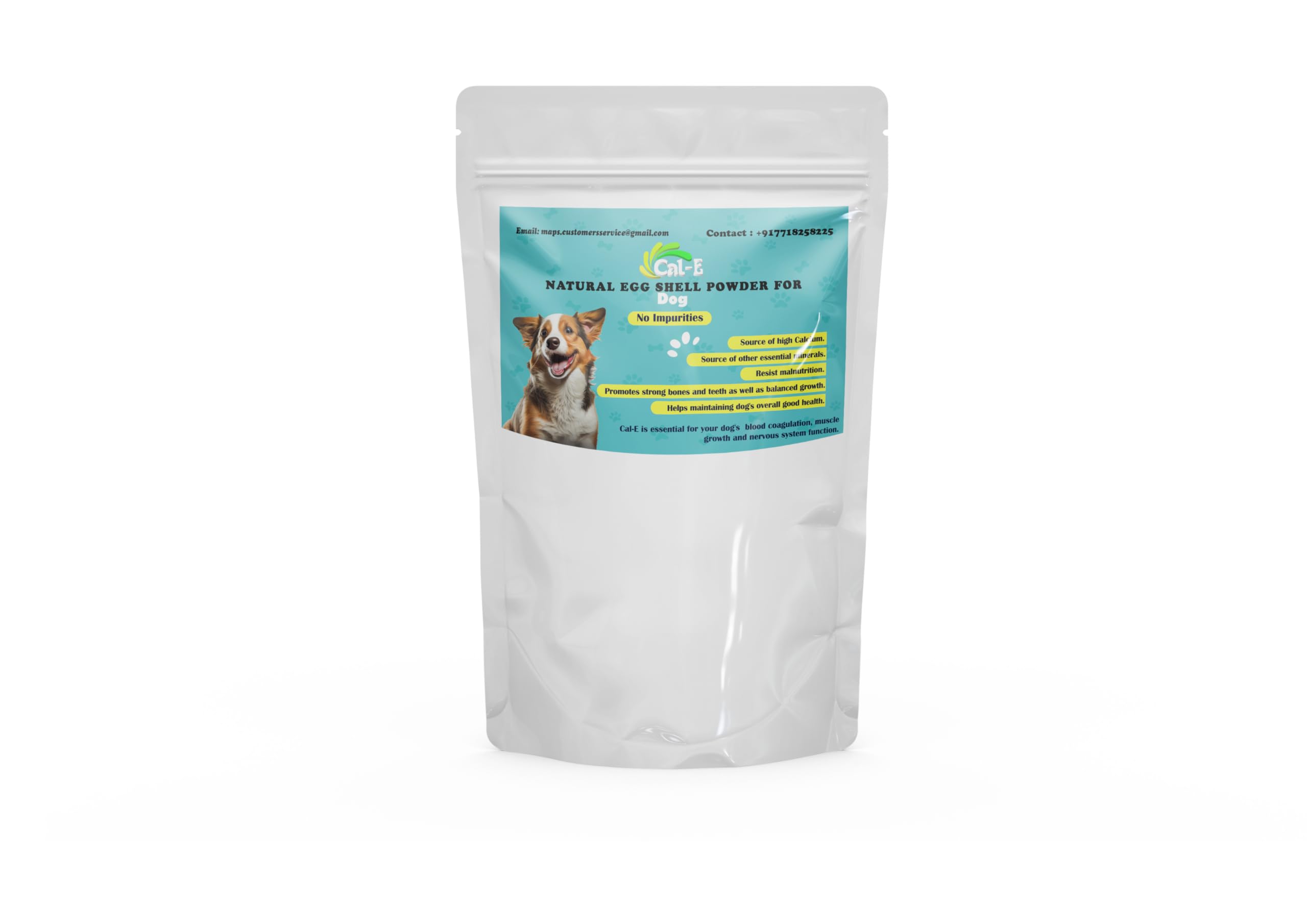 Cal-E Natural Egg Shell Powder for Dog | Pure Calcium and Mineral suppliment (0.5 Kg) (Pack of 2) (B0CN72BX7J) Amazon Price History, Amazon Price Tracker