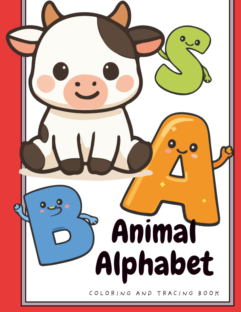 Animal Alphabet: Coloring and tracing book (Coloring Fun)