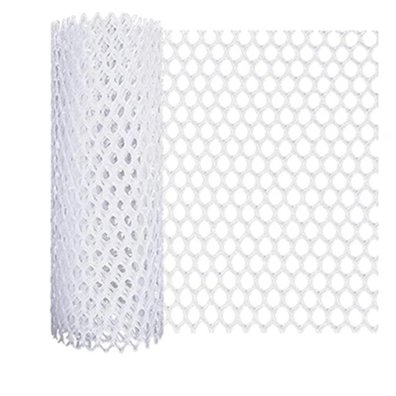Rete per recinzione da giardino, per balcone e casa, sicura per gatti e animali domestici, per finestre e scale, rete in plastica verde da 8 mm per la protezione del pollame